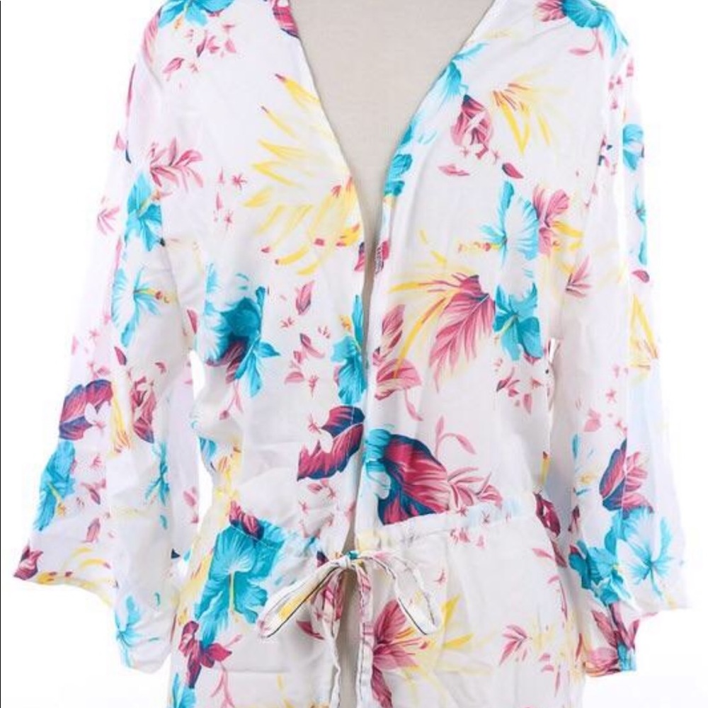 Long swim suit cover up